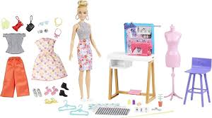 Barbie clothing design studio – with doll