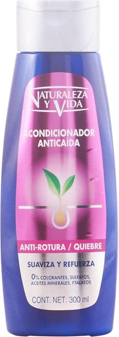 NATUR VITAL Hair Loss Conditioner Anti-Breakage Smoothes Strengthens 300 ml