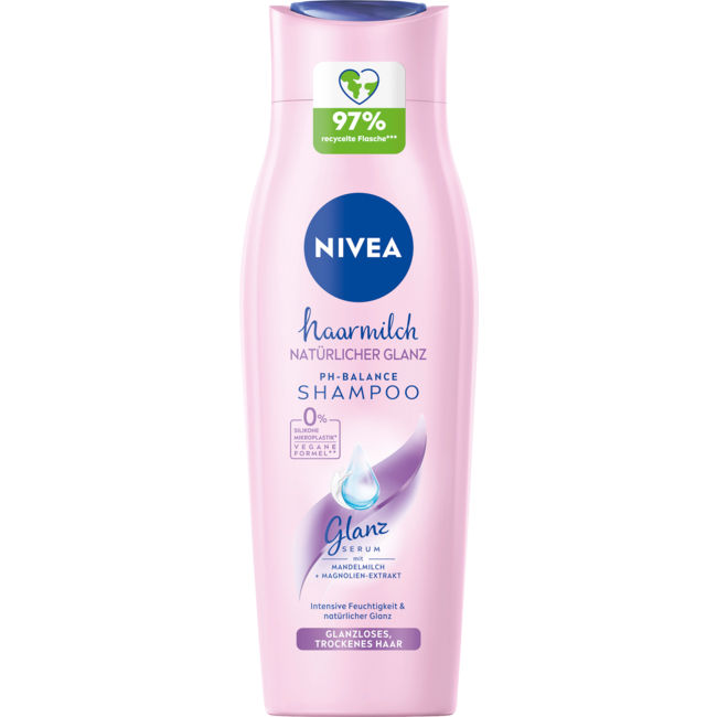 Nivea Hairmilk Natural Shine Care Shampoo for Tired, Dull Hair 250 ml