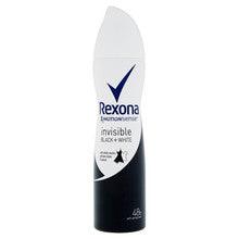 REXONA Motionsense Invisible Black+white Antiperspirant Deodorant 150 ml