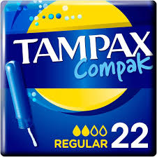 TAMPAX Compak Regular Tampon 22 PCS